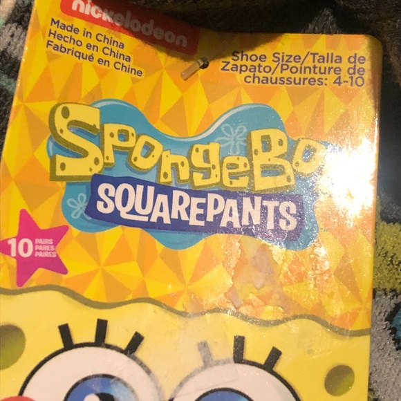 Sponge Bob socks - Picture 2 of 5